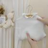 Camiseta Interior para Niñas Otoño e Invierno Suave Ceroso Suéter Pulóver para Bebé Camiseta Interior de Punto para Niños Suéter Grueso de Cuello Medio Alto Top