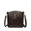 Bolsa pequena casual versátil de alta qualidade, modelo novo 2026, para mulheres, bolsa de ombro e bolsa crossbody estilosas e de grande capacidade