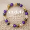 Temu Xiyin Tk Amazon Pulsera Popular Transfronteriza Pulsera de Piedra Natural Amatista Venta Caliente Europea y Americana Nuevo Al Por Mayor