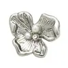 Botones Decorativos Irregulares de Perla y Flor Botones Metálicos de Forma Especial Tops Prendas de Piel Prendas de Abrigo Botones Decorativos de Flor