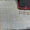 Alemania 2026 Modelo Más Vendido V Oro Versión de Alta Gama Collar Ufo Cartier Pendientes de Diamante Único de 18 Puntas Pulsera Plata Tallada con Precisión CNC