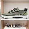 Zapatos de verano finos de malla para hombre, transpirables y calados, zapatos de tabla para hombre, zapatos de correr de suela blanda de moda para estudiantes, zapatillas de deporte para exteriores