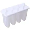 4 moldes para paletas antiguas con tapa, ideales para el hogar, para niños, para hacer helados, sorbetes y mucho más.