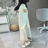 Jeans Maillard rectos elásticos en cuatro direcciones para mujer, otoño 2026, adelgazantes, petite, holgados, fluidos, de pierna ancha, pantalones de abuela