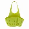 Estante de Almacenamiento para Cocina Bolsa Colgante con Drenaje para Esponja de Grifo Ajustable Cesta Colgante de Almacenamiento para Fregadero de Grifo