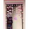 Cortina de Puerta de Dibujos Animados Corazón de Niña Kulomi Yugui Perro Nubes Creativa Cortina Decorativa para Puerta de Habitación Infantil Cortina Colgante Cortina Divisoria