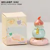 Calabaza Giratoria de Colores, Calabaza Giratoria Popular de Vidriado de Cristal de Jingdezhen, Adorno de Escritorio, Modelo Nuevo, Regalo para Niñas