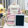 Mochila Divertida de Chica Fantasma Estilo Retro Americano Mochila Escolar para Estudiante de Secundaria Estilo Harajuku Color de Contraste Mochila Casual para Mujer