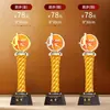 Trofeo de Cristal Personalizado y Medalla para Carrera de Relevos, Juegos Deportivos, Maratón y Campeonato de Carrera de Larga Distancia