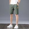 Pantalones Casuales de Seda de Hielo para Hombre, Moda, Pantalones Rectos Holgados, Secado Rápido, Elásticos, Cintura Elástica, Shorts Deportivos