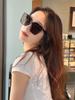 Lentes de Sol Tr2221 Nueva Marca Coreana de Moda Lentes de Sol de Moda Marco Grande Lentes de Sol de Nailon Lisas