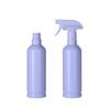 500ml Blanco Lechoso PE Suave Spray Agente Limpiador Desinfectante Solución para el Cuidado Botella Redonda de Plástico