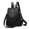 Mochila Cruzada de Tela Oxford para Mujer 2024 Nueva Moda Coreana Mochila de Viaje Lona Antirrobo Bolso Escolar para Estudiante Universitario