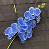 Impresión 3D flor artificial de phalaenopsis de 9 cabezas sensación húmeda tacto avanzado vestir hogar belleza accesorios de fotografía salón de bodas