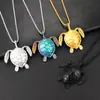 Temu Venta Caliente Suministro Transfronterizo Aleación Moderna Collar de Tortuga Colgante de Tortuga Temu Dropshipping Colgante