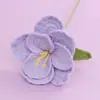 Flores Artificiales de Lana Hechas a Mano Terminadas Flores Artificiales Rosa Francesa Flores Inmortales Decoración del Hogar Ramo de Boda Arreglo Floral