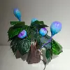 Avatar Kiwi Floresta Primitiva Flores e Plantas Estranhas Forma de Luz Resina Luminosa Fibra de Vidro Escultura de Paisagem Lâmpada