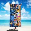 Toalha de Praia Estampada em Desenho Animado AliExpress Fitness Yoga Absorvente de Suor Secagem Rápida Toalha de Banho Grande Preço Negociável
