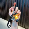 Llavero de Lámpara de Viento Mini Retro Llavero de Luz de Vela Electrónica Luz Ambiental Decorativa Colgante Pequeño para Bolsa de Regalo