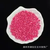 Material de cuenta mágica de color de doble punta de 4 mm color plateado acrílico hecho a mano diy accesorios para ropa accesorios en línea Transmisión en vivo roja