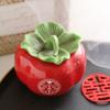 Tetera de caqui olla sellada creativa de caramelo Caqui Caqui Ruyi olla de cerámica actividad de apertura regalo regalo de empresa