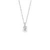 Novo colar de prata 925 com estrela incrustada, pérola de água doce, zircônia e diamante, corrente para clavícula, moda, temperamento, alto padrão