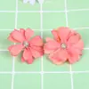 Material hecho a mano para bricolaje, simulación de flores, flores para bodas, flores de pared, ramillete, tocado, flores decorativas, flores de crisantemo, flores de lengua estelar.