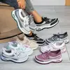 Zapatos Cruzados de Primavera y Otoño Nuevos para Mujer Temu, Zapatos Deportivos, Zapatos de Malla Fly-Knit, Zapatos Casuales Ligeros de Boca Baja, Zapatos Individuales Versátiles Cómodos