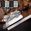 Cuchillo de Chef con Cabeza de Delfín de Moda, Cuchillo para Rebanar Forjado a Mano de Acero de Alto Manganeso para Cocina Casera, Cuchillo para Cortar Huesos, Cuchillo Especial