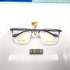 8918 gafas de montura completa informales de negocios para hombre al por mayor, montura de gafas de titanio semiligera, montura de gafas de acero plástico súper elástica, patas resistentes para gafas