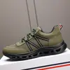 Nuevos Zapatos Deportivos Casuales para Hombre, Marca Trendy de Lujo Ligero, Zapatos para Correr Antideslizantes y Resistentes al Desgaste, Zapatos Casuales de Moda Transpirables Amortiguadores con Suela Suave