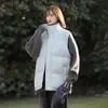 Nuevo Chaleco Grueso Estilo Hong Kong Degradado para Parejas, Chaleco Deportivo de Cuello Alto sin Mangas Cálido de Moda Mj2515