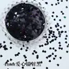 Lentejuelas en forma de corazón de 4 mm Lentejuelas de PVC sólido doradas Brillo de corazón de durazno en stock Venta al por mayor