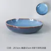 Tazón de cerámica creativo, tazón para el hogar, tazón para sopa, tazón para verduras, plato para sopa de fideos, plato para ensalada, tazón para refrigerios, tazón de red roja, tazón de color sólido