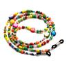 Estilo Boho Fashion Transfronteiriço Concha Colorida Tingida Contas de Arroz Cordão de Óculos Corrente de Óculos Cordão para Máscara