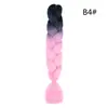 Trenza Jumbo Africana de Colores, Trenzas Sueltas Grandes, Rastas de Color Degradado, Procesamiento Personalizado