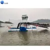 Gran Barco de Salvamento de Basura, Barco de Limpieza y Siega Totalmente Automático, Barco de Cosecha de Jacinto de Agua