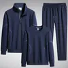 Traje Deportivo Casual para Hombre 2026, Conjunto de Tres Piezas para Primavera y Otoño, Ropa para Hombres de Mediana Edad y Padres Mayores, Atuendo de Primavera Tallas Grandes