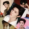 Pôster de Chen Zheyuan em Papel Couchê, Conjunto de 8 Mercadorias de Celebridades Fotos Autografadas, Adesivos de Parede para Dormitório, Pintura Decorativa com Alto Valor Estético