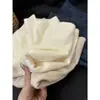 Top Básico de Color Sólido de Cuello Alto y Manga Larga para Mujer Otoño Invierno Diseño Minimalista de Nicho Corte Ajustado Versátil Top Petite de Moda