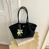 Bolsa de Tote Relajada de Alto Valor Retro Casual Estilo Nuevo para Viajes Diarios Bolso de Hombro Único Bajo el Brazo Bolso de Mano de Gran Capacidad