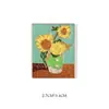 Explosões transfronteiriças Europa e Estados Unidos derrubam petróleo distintivo de personagem Van Gogh estilo pintura a óleo clássico broche arte de desenho animado joias atacado