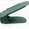 Zapatero Ajustable Organizador de Almacenamiento de Zapatos Plástico de Doble Capa Estante para Zapatos Simple para el Hogar Soporte Integrado para Zapatos Plegable