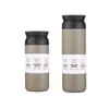 Efeito Linha Aço Inoxidável 304 Tampa Portátil Elemento Copo Portátil Simples Copo de Acompanhamento Copo de Presente Tampa Plana Copo Térmico