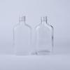 Mancha de vena plateada 100ml botella de perfume para coche gotero esmerilado botella plana botella de aceite esencial botella de stock cosmético