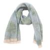 Estilo Caliente Transfronterizo Comercio Exterior Europeo y Americano Bufanda Nueva Otoño e Invierno Hombres y Mujeres Jacquard Bufanda de Flores de Barba Corta Al Por Mayor