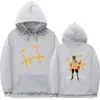 Sudadera Nueva para Hombre 2025 Colaboración Jack Sudaderas Moda Tendencia Sudadera con Capucha Top Juvenil