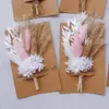 Flores Secas, Flores Preservadas, Ramilletes de Boda para Novia y Dama de Honor, Decoraciones para Cajas de Regalo, Vestidos para Fiestas de Celebración, Mini Ramos, Accesorios