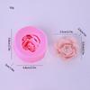 Molde de silicona de rosa de simulación de alta gama flor pastel horneado hecho a mano estilo europeo Mori decoración de película hecha a mano
