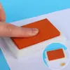 Almofada de Carimbo Infantil Tinta para Pintura a Dedo DIY Kit de Tintas Brinquedo Papelaria Atacado Embalagem Plástica Ecológica Carimbos Coloridos